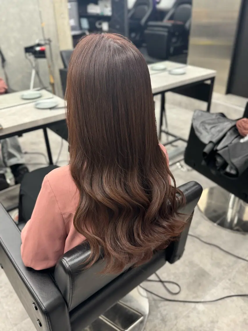 ロング カラー ブラウンカラー ヘアカラー 池袋/カラー/ リオナのヘアスタイル