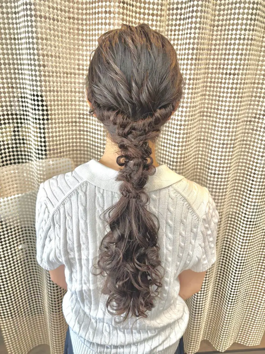 ロング rinrin 天文館のヘアスタイル