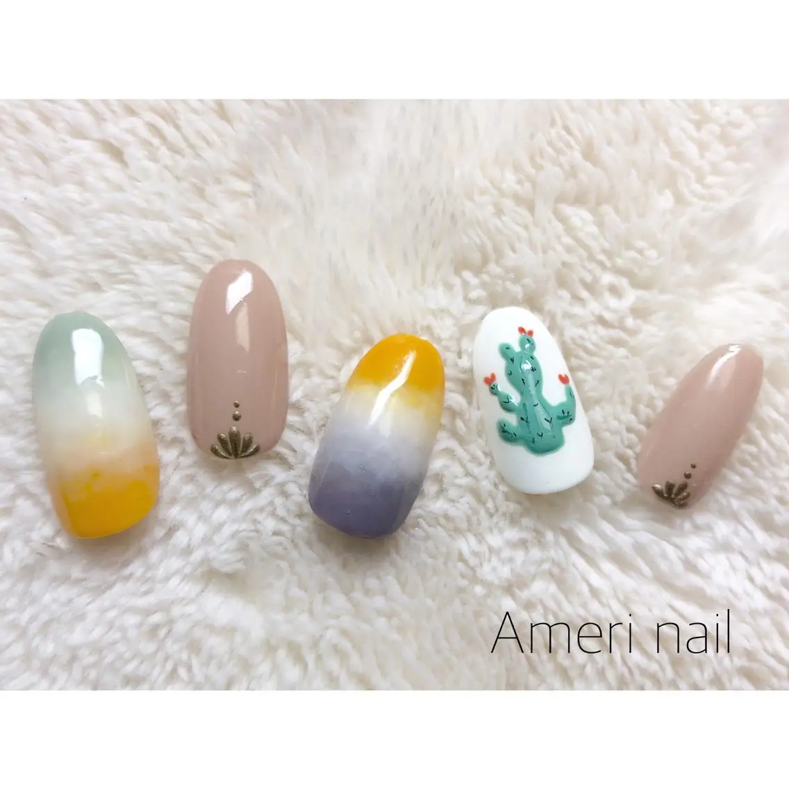 ネイル ハンドネイル Ameri nail /UKIのネイルデザイン