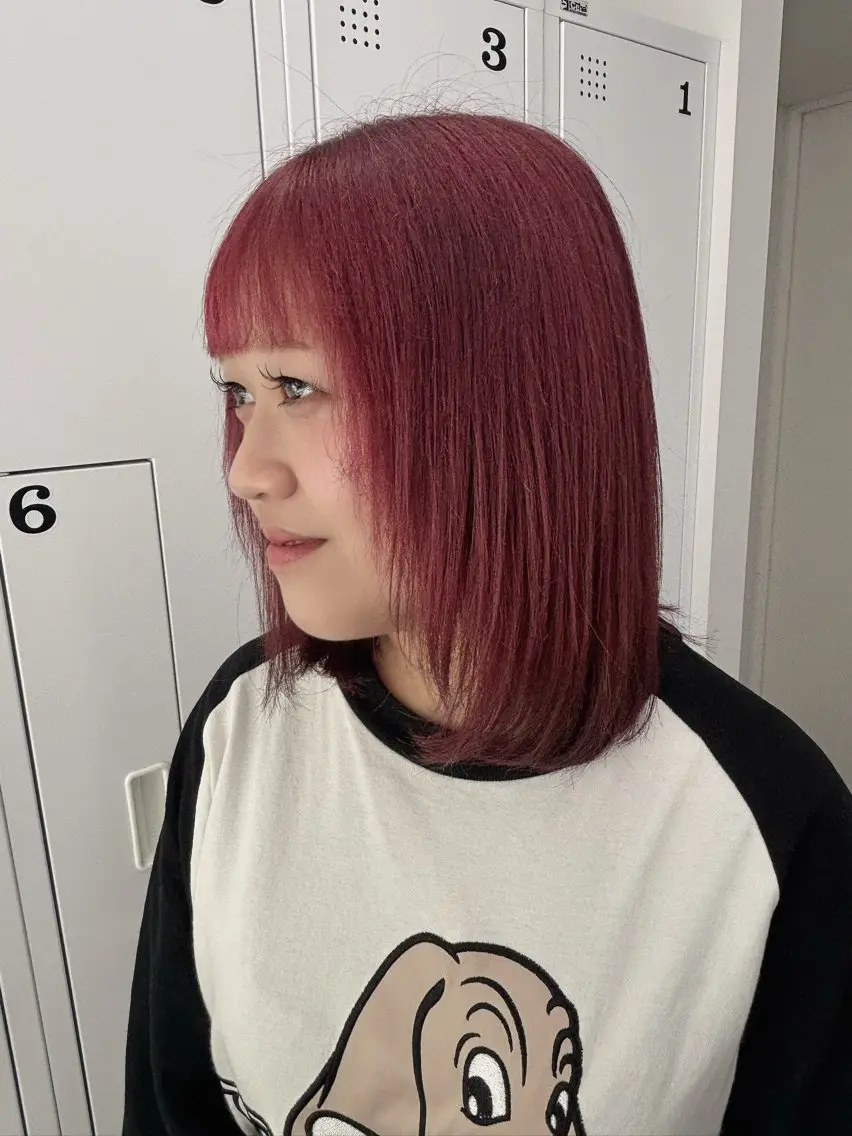 ミディアム IROWどうもん店 ／はなのヘアスタイル