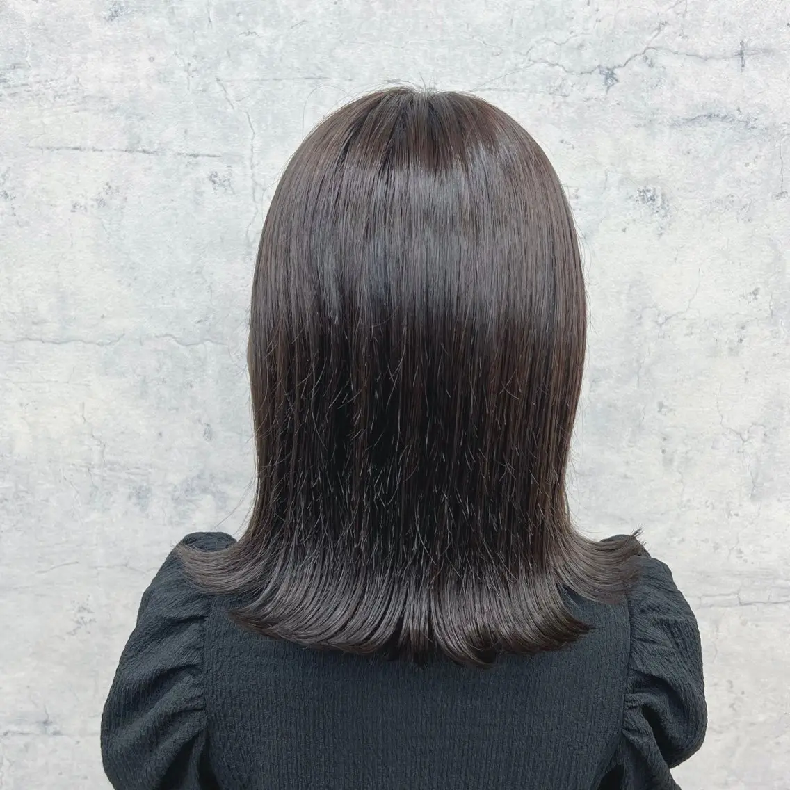 ミディアム カラー JUNSHIN🦋 ヘアセット／カラーのヘアスタイル