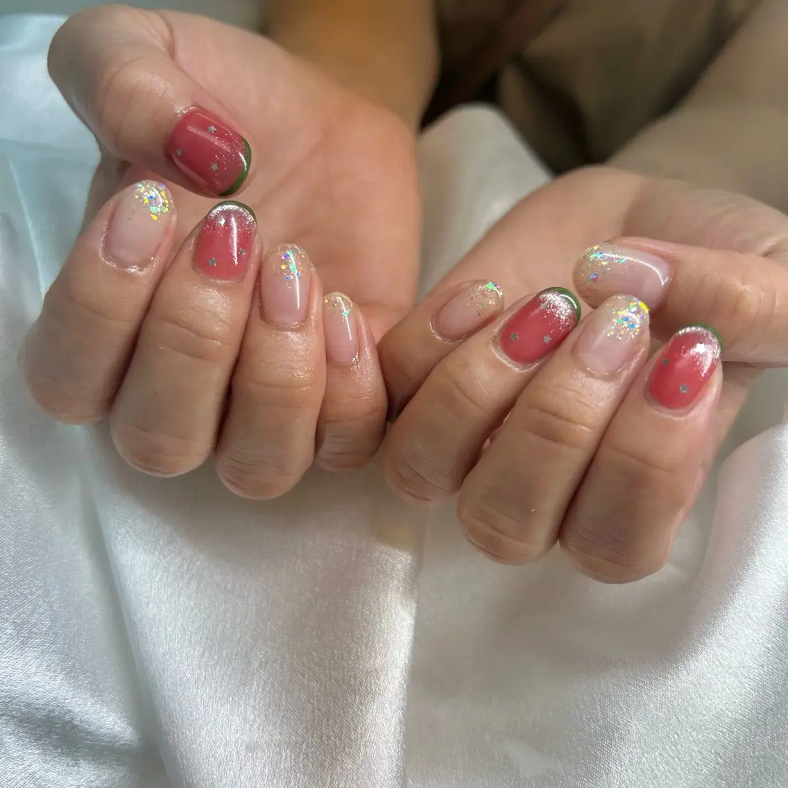ネイル 夏ネイル ハンドネイル y’sbeauty 本町店のネイルデザイン