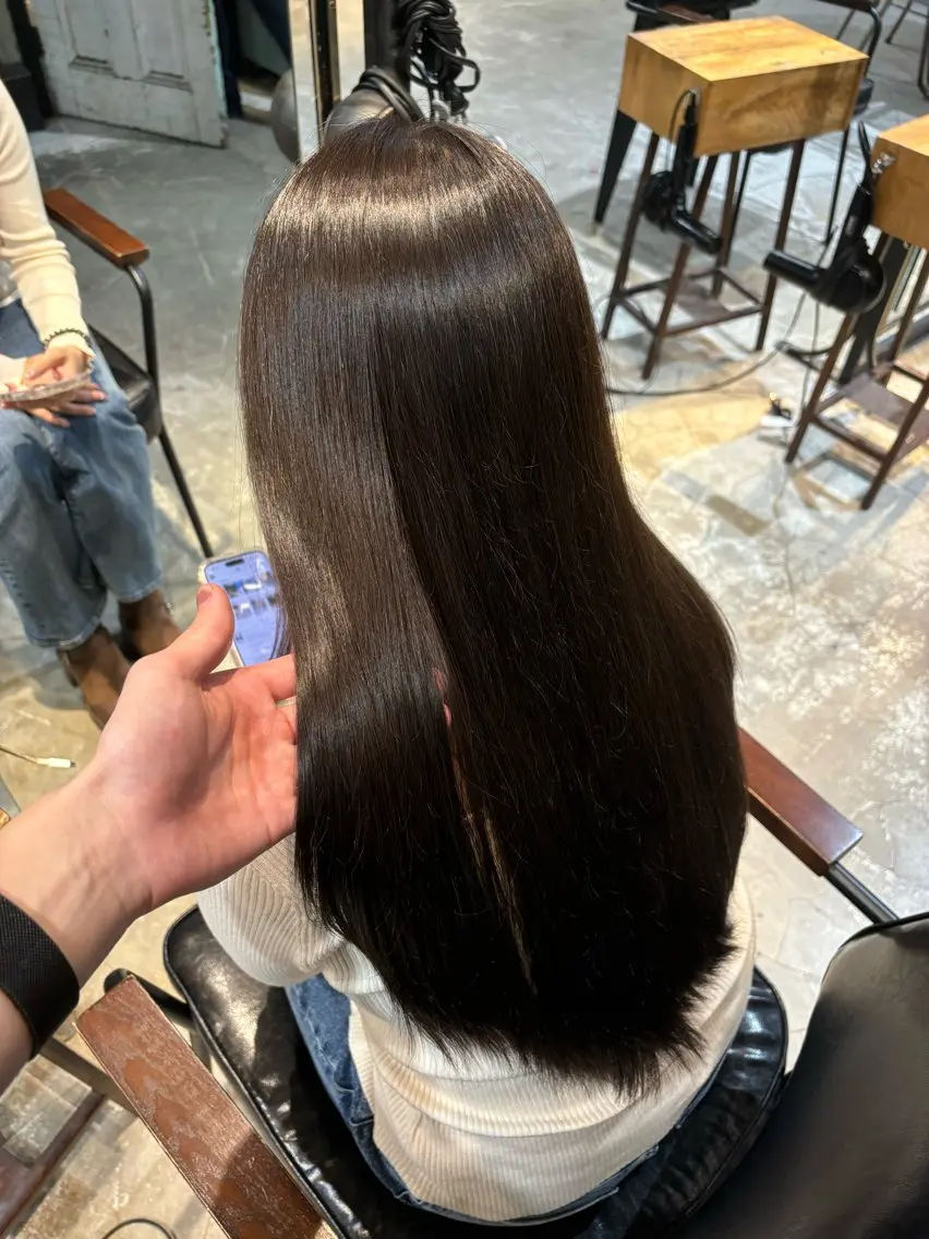 【🉐人気No. 1メニュー🤩】美髪カラー🦋➕最新トリートメント✨の写真