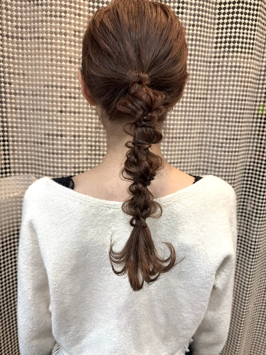 ロング rinrin 天文館のヘアスタイル