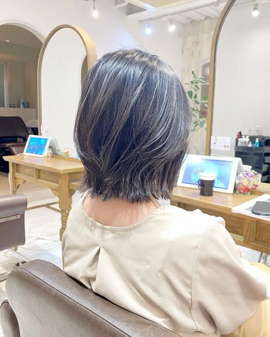 ミディアム 【吉祥寺でボブなら】 オガタソウイ🌿のヘアスタイル