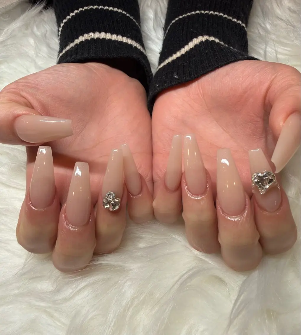 ネイル ワンカラーネイル シンプルネイル RJ  nail Schoolのネイルデザイン