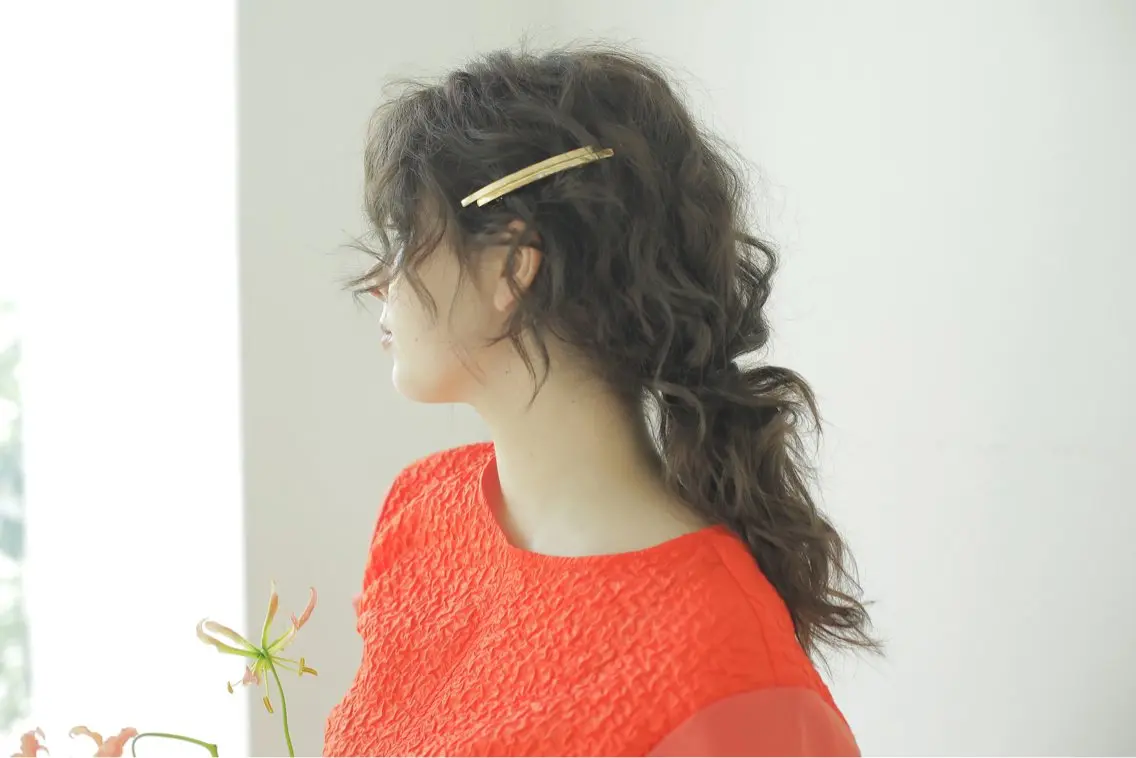ミディアム ヘアメイク美容師 ayanoのヘアスタイル