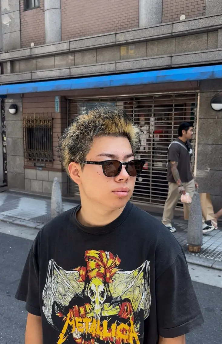 メンズ 髪質改善・ 縮毛矯正・清水天空のヘアスタイル
