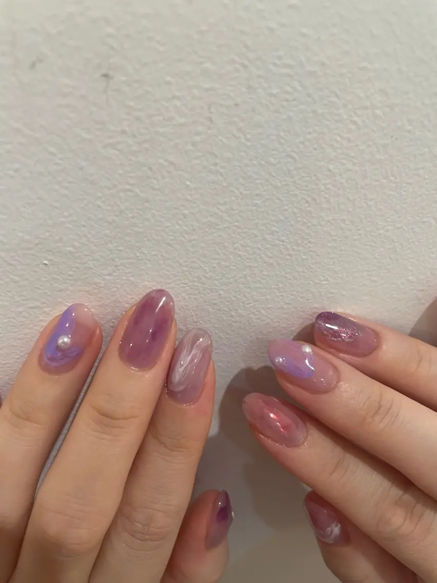 ネイル ハンドネイル Maede Kanaのネイルデザイン