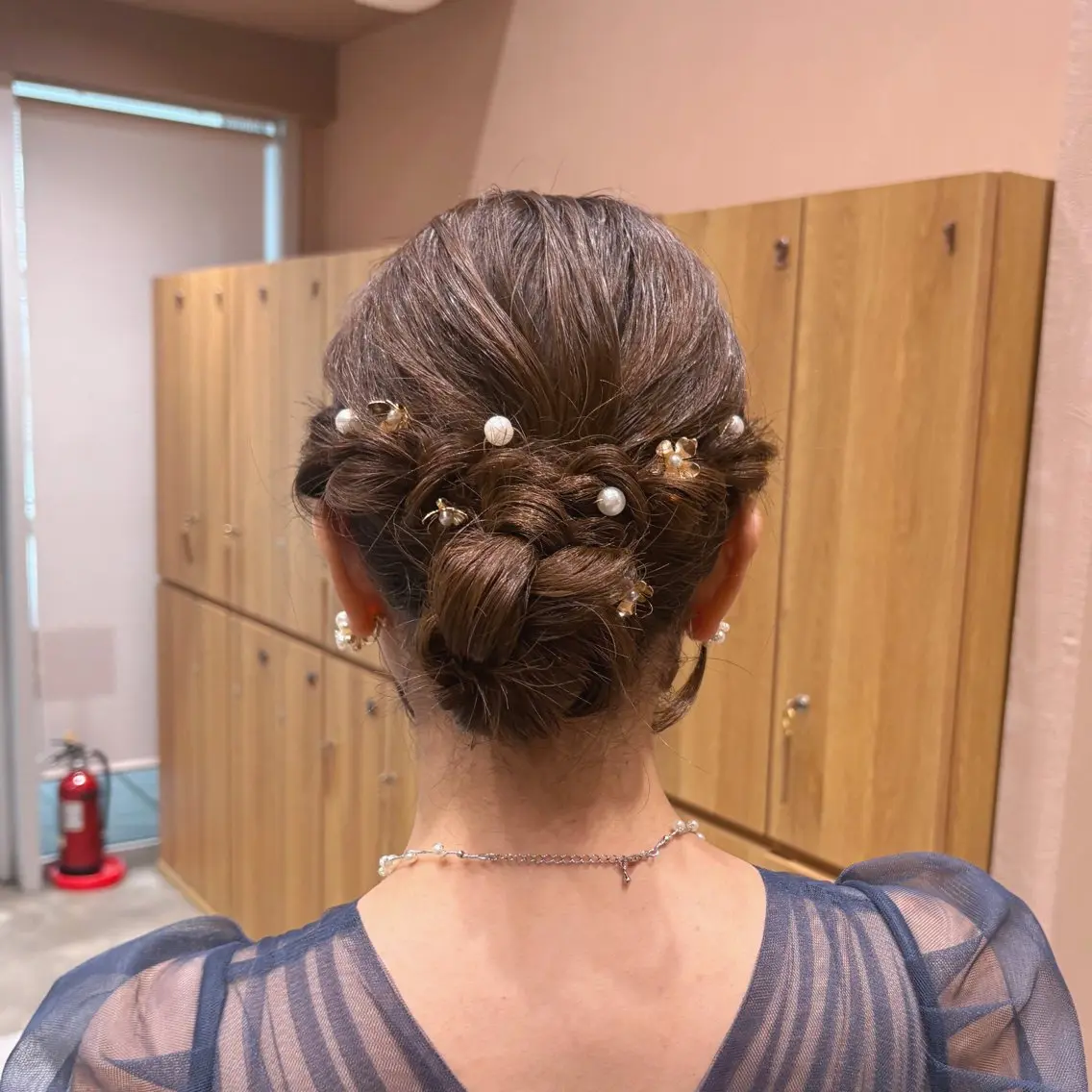 ロング カラー ヘアアレンジ ヘアセット 🐰あみ【艶カラー/ 縮毛矯正】🫧のヘアスタイル