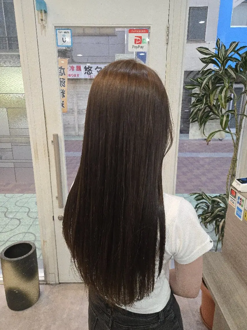 カラー ヘアカラー トリートメント 暖色🍎透明感カラー 🩵小林かりんのヘアスタイル