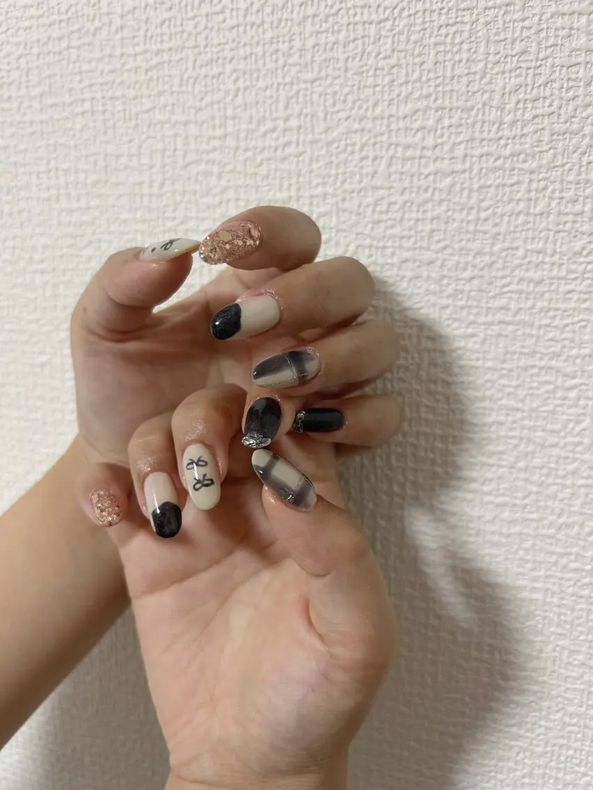 ネイル 持ち込み ハンドネイル 自宅サロン♡ Mamiのネイルデザイン