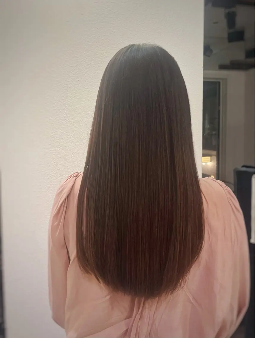 ロング レディースカット/ ヒグレアキコのヘアスタイル