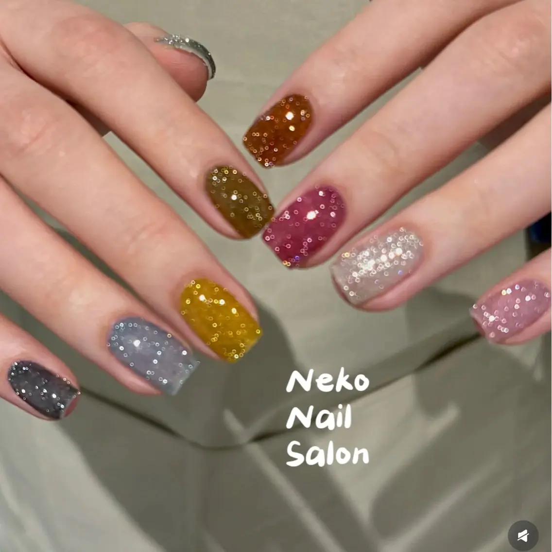ネイル フラッシュネイル neko nailのネイルデザイン