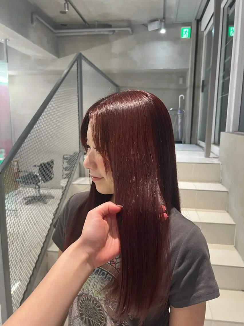 ロング ヘアカラー モデル募集中 🎀ruanのヘアスタイル