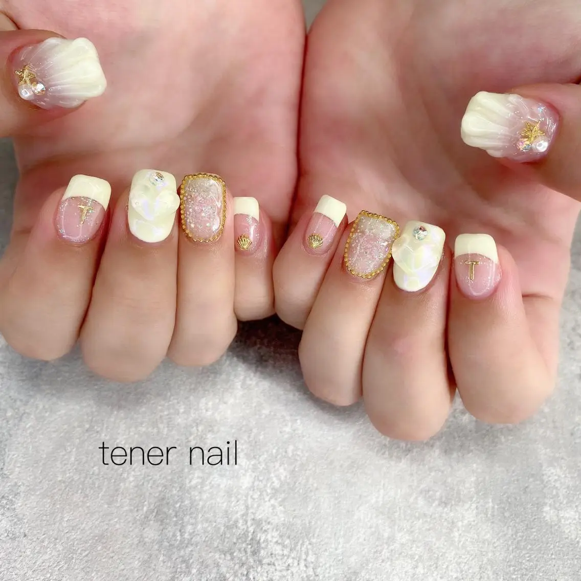 ネイル 夏ネイル テネルネイル tener nailのネイルデザイン