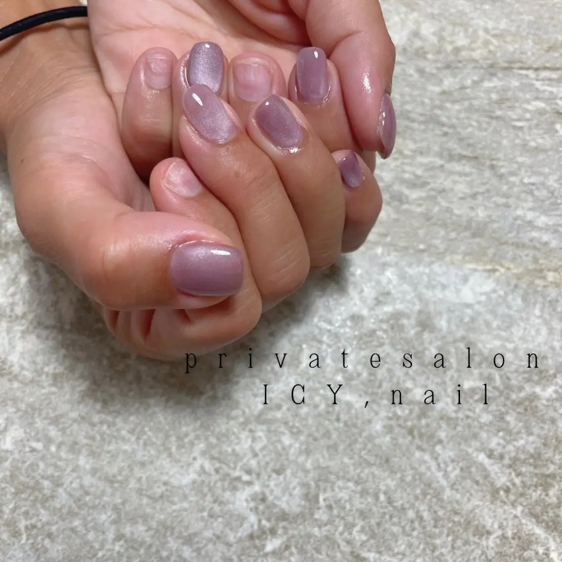 ネイル マグネットネイル ハンドネイル ICY,nail REINAのネイルデザイン