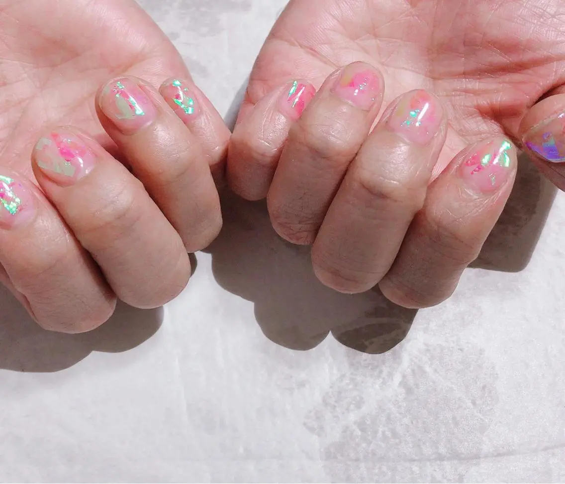 ネイル フットネイル ニュアンスネイル シンプルネイル 春ネイル 夏ネイル nail fufla ♡yamane♡のネイルデザイン