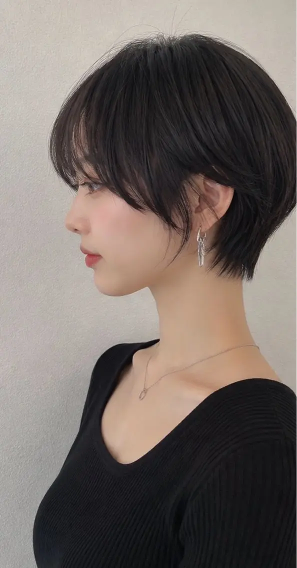 ショート 銀座/レイヤー Hazuki🪽のヘアスタイル
