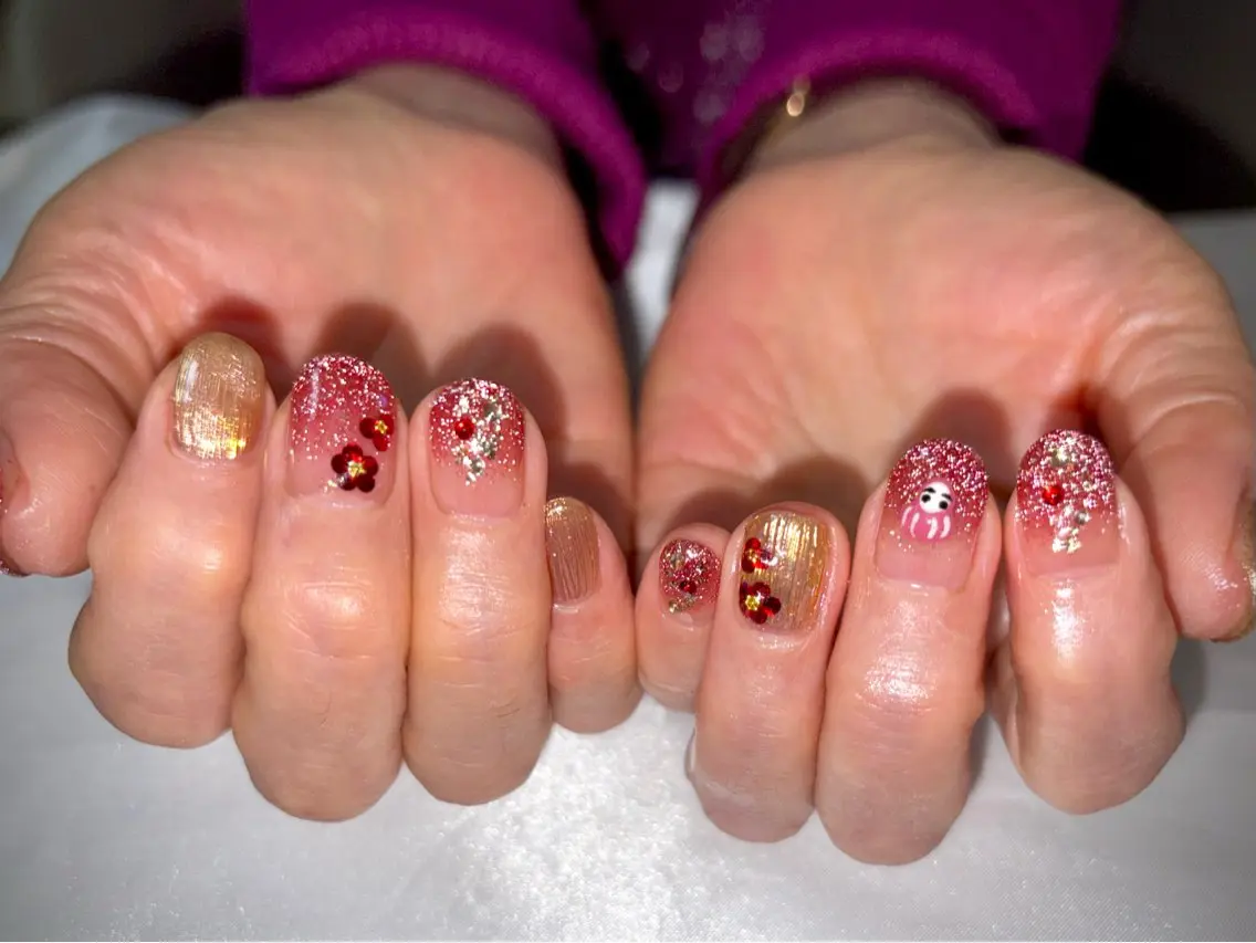 ネイル ハンドネイル Nail salon Cielel⟡Ayaのネイルデザイン