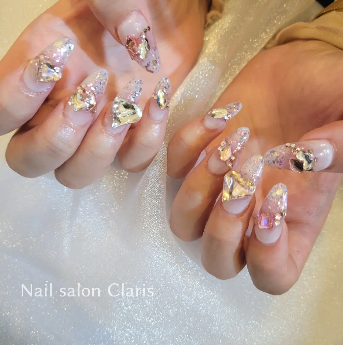 ネイル スカルプネイル Nailsalon Clarisのネイルデザイン