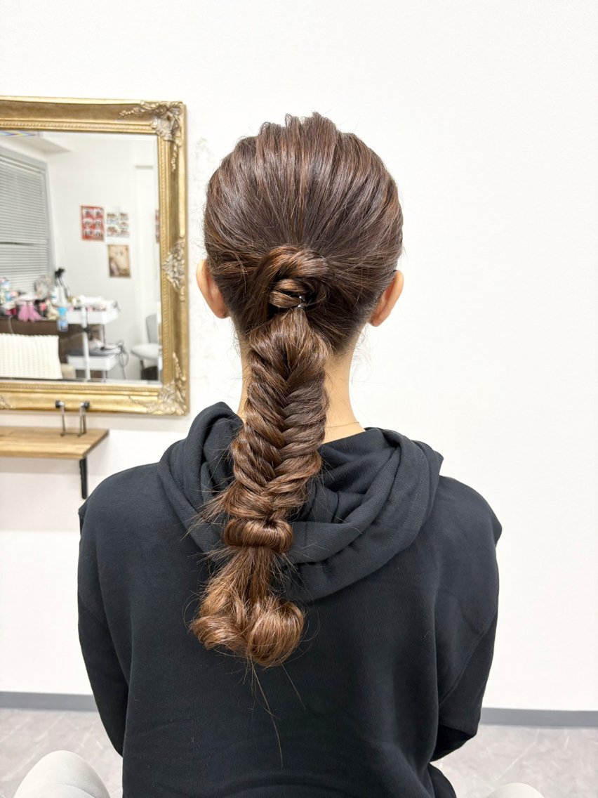 ヘアアレンジ ヘアセット ヘアサロン ミカヅキのヘアスタイル