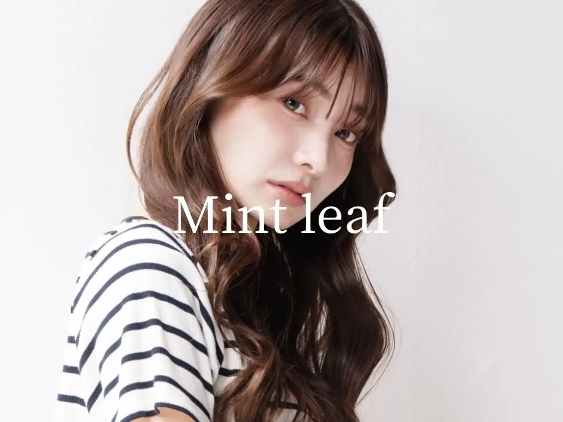 セミロング カット ヘアカラー トリートメント ヘッドスパ 髪質改善Mint leaf☘️山本湧海のヘアスタイル