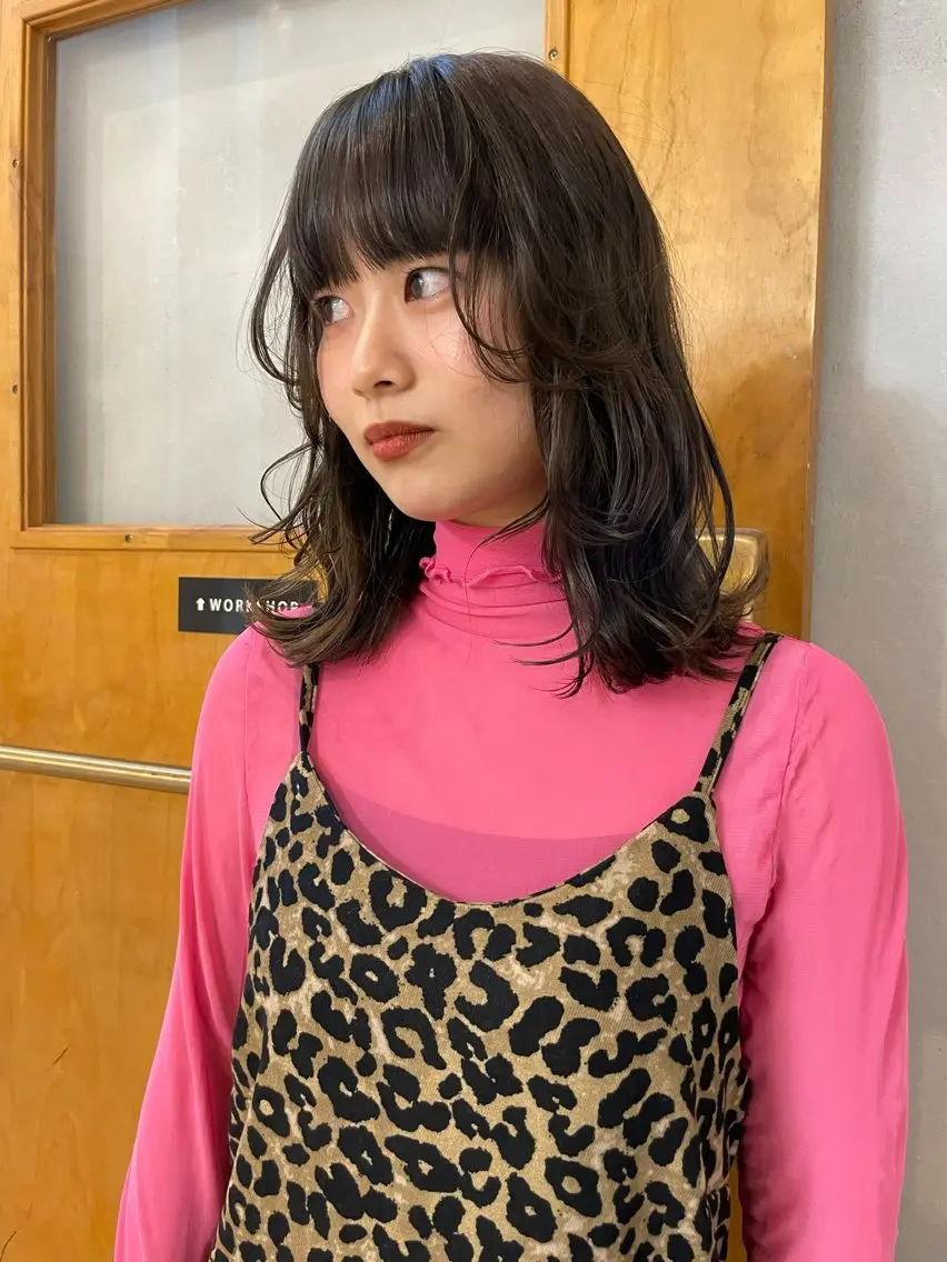 カラー YURiA レイヤー🫧のヘアスタイル