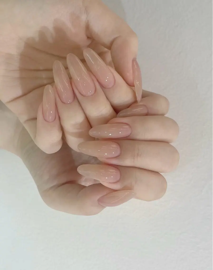 🎉チップ長さだし💅🏻ワンカラーorラメグラの写真