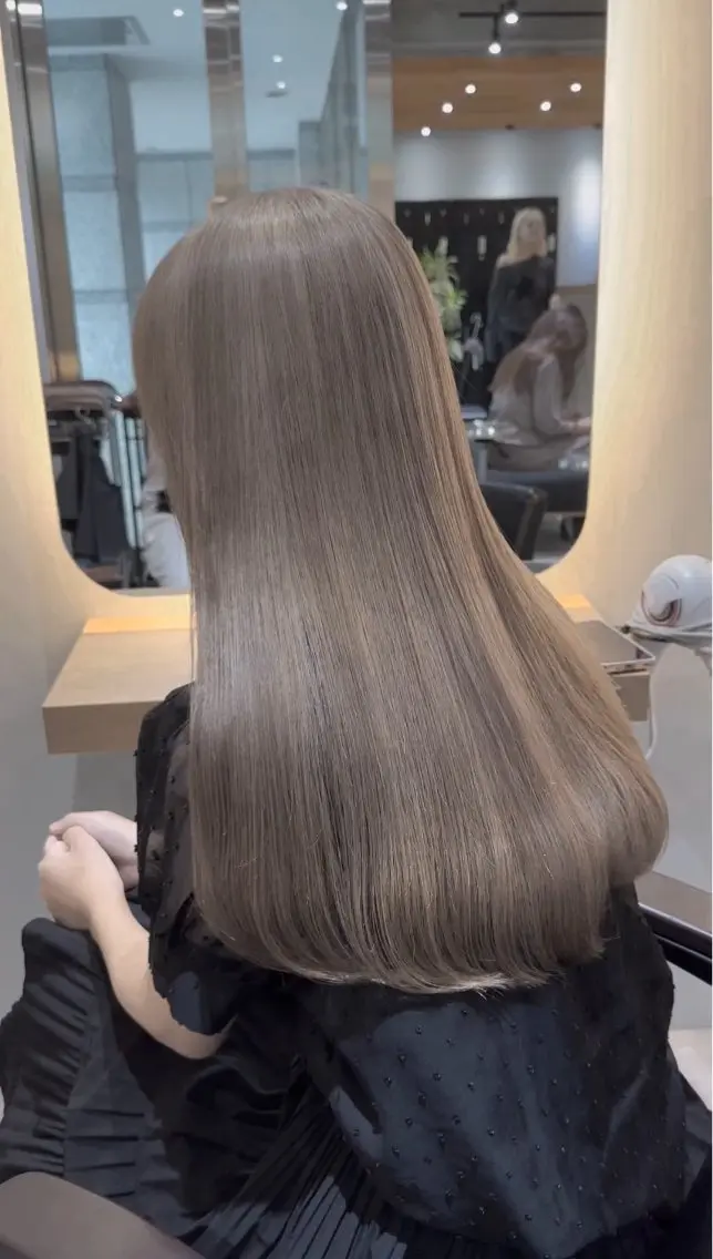 ロング カラー ヘアカラー トリートメント レイヤーカット/ ブリーチカラー/雅人のヘアスタイル
