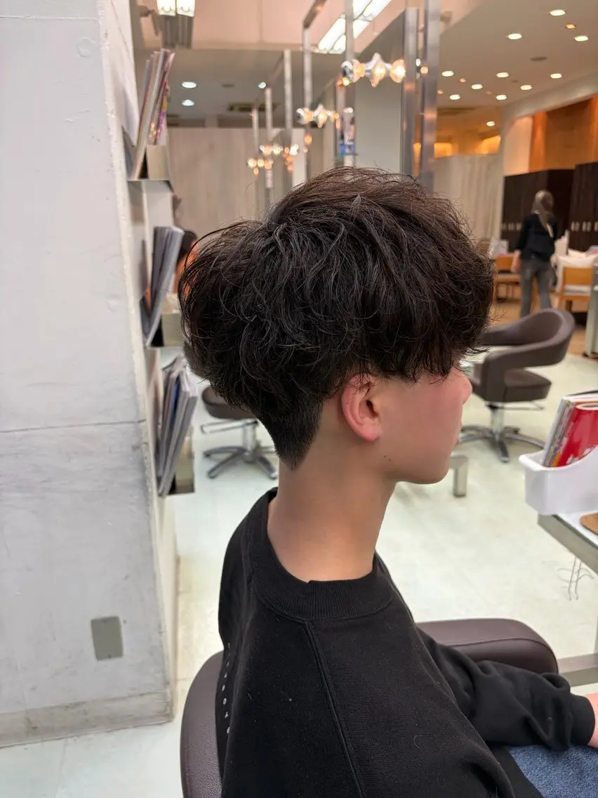 パーマ メンズ メンズパーマ カット パーマ ✨似合わせ特化美容師 WILL上村 拳吾のヘアスタイル