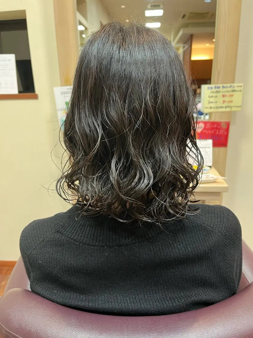 カット+パーマ+ナノバブル✨の写真