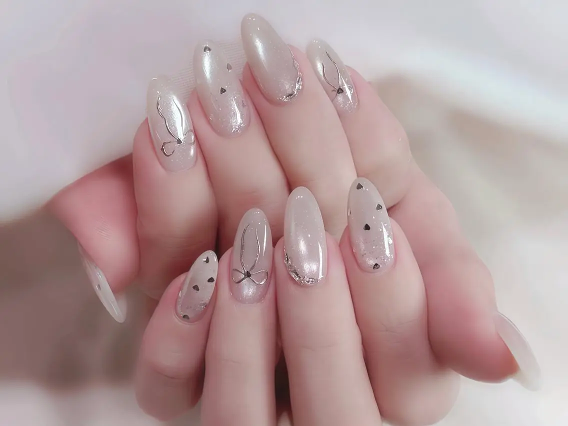ネイル ブラウン 長さ出し フットネイル ジェルネイル 韓国ネイル ハンドネイル ハンドケア NEW NAIL池袋 韓国・ワンホンネイルのネイルデザイン