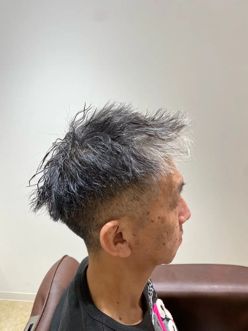パーマ メンズ カット パーマ メンズパーマモデル 大募集中のヘアスタイル