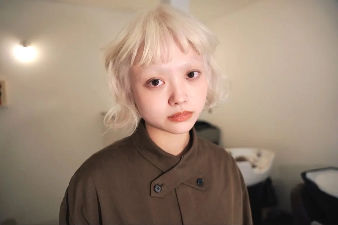 ショート カラー ボブ カット ヘアカラー トリートメント Kaito🐶 /デザイン/レイヤーのヘアスタイル