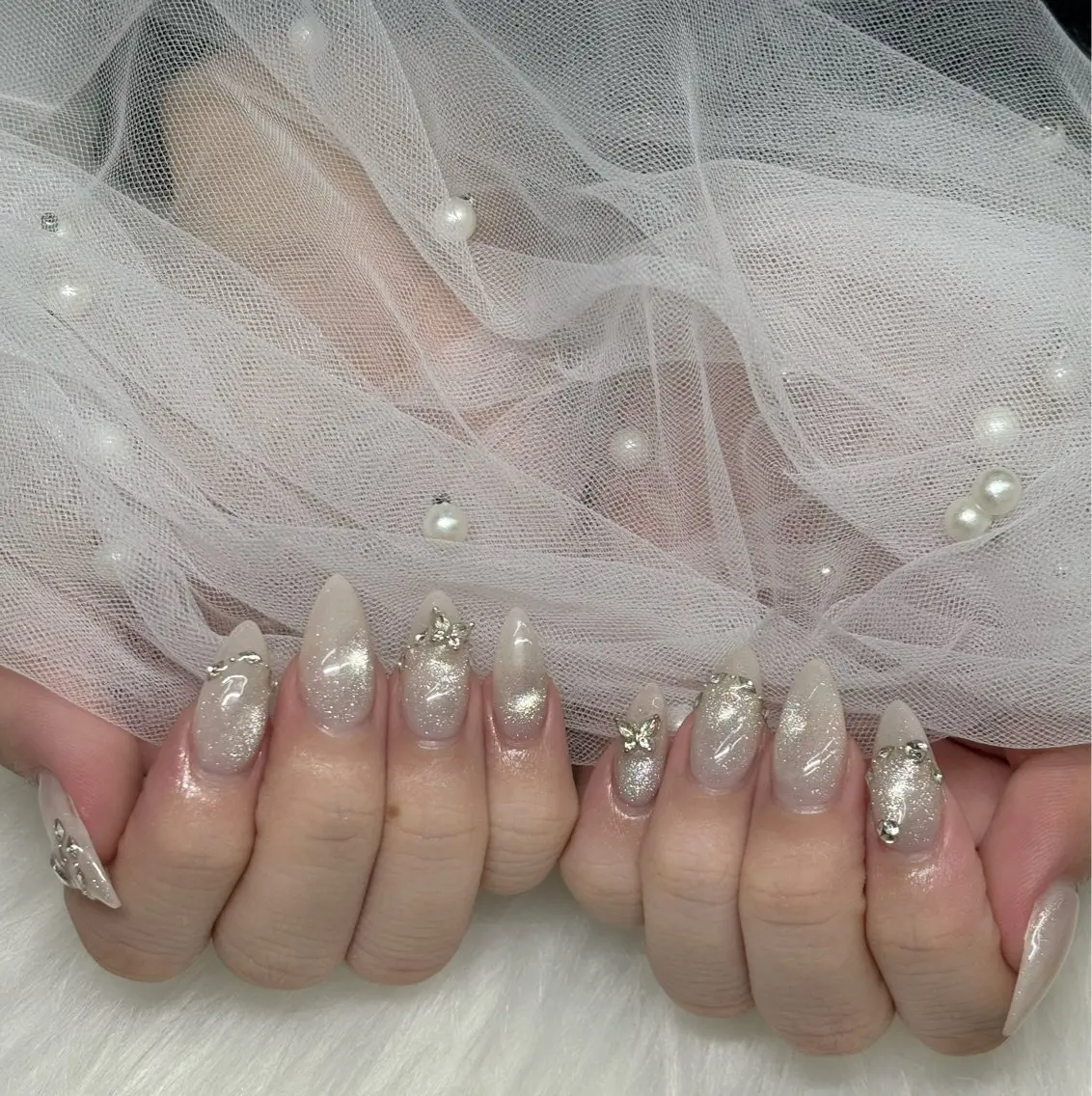 ネイル 韓国ネイル マグネットネイル 持ち込み ハンドネイル Mimi Nail_Royalのネイルデザイン