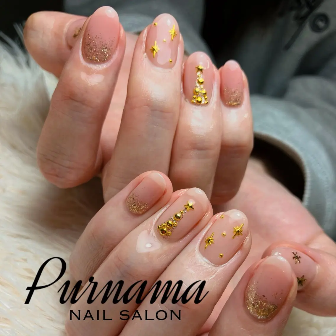 ネイル ハンドネイル Purnama あきのネイルデザイン