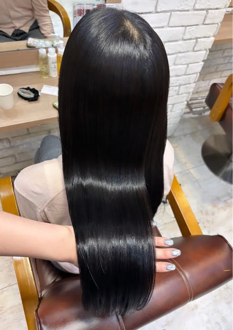 ロング ヘアカラー トリートメント 🪼艶カラー🪼 田口彩香のヘアスタイル