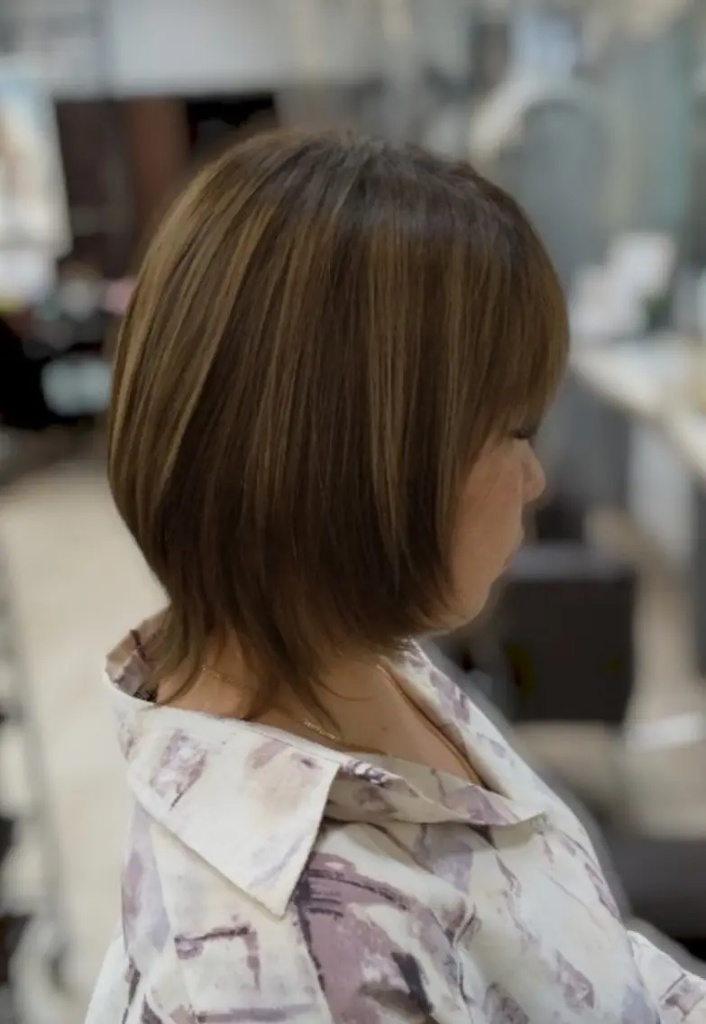 ショート 鈴木 千賀のヘアスタイル