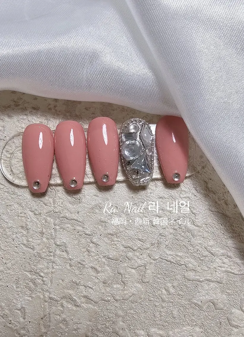ネイル 長さ出し スカルプネイル Ra: Nail   라: 네일のネイルデザイン