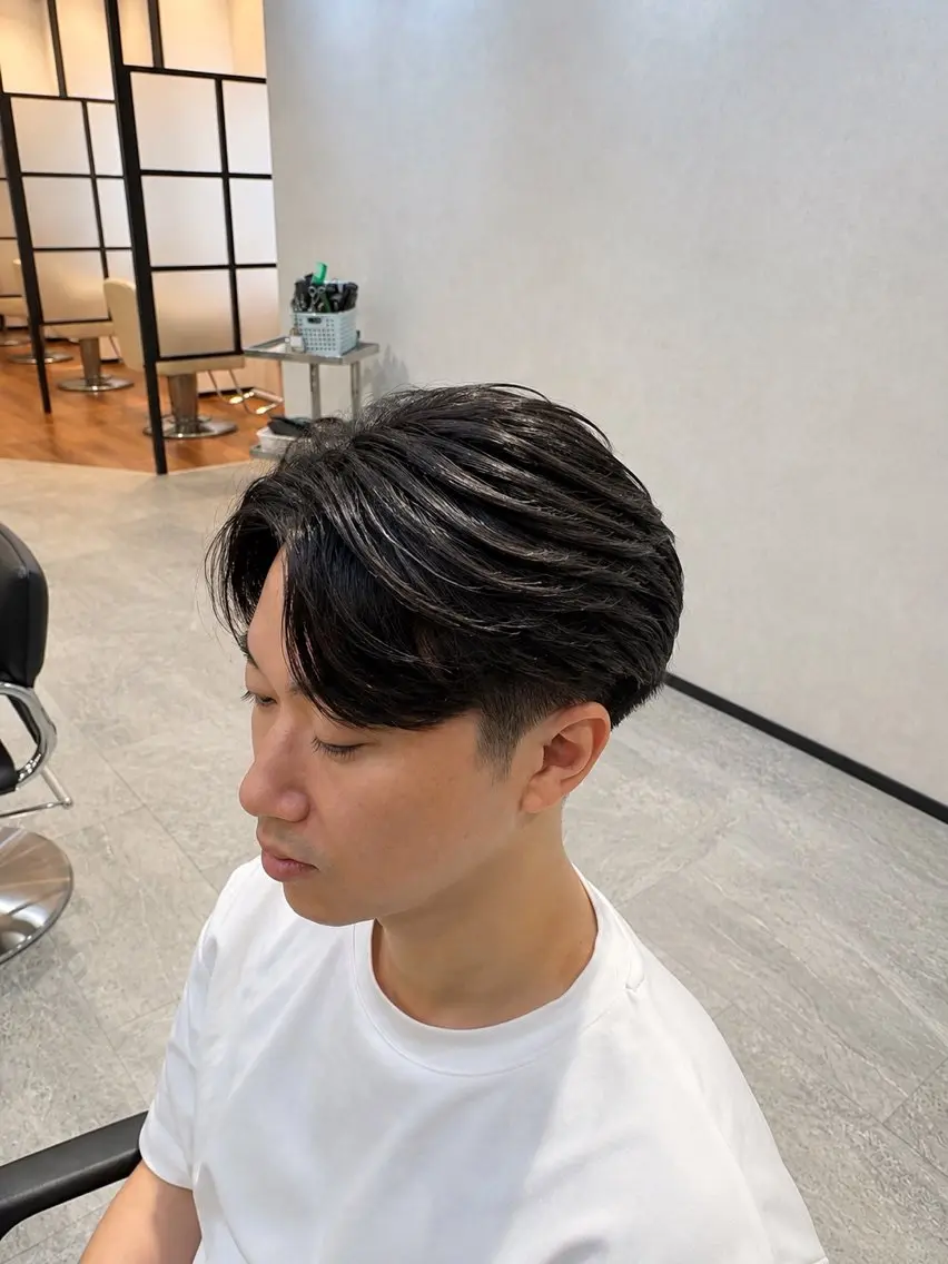 パーマ メンズ カット パーマ トリートメント サッカー美容師/ メンズ/haruのヘアスタイル
