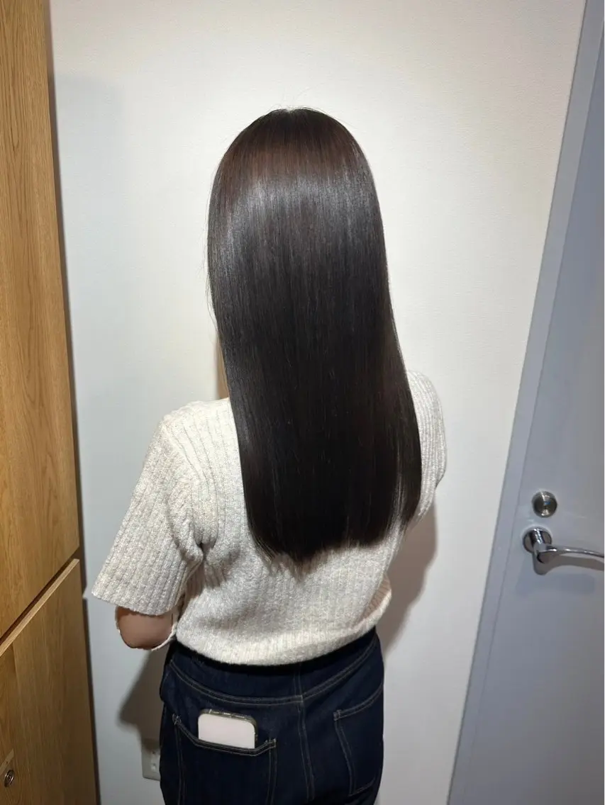 【ミニモ限定💫】髪質改善ストレート✨＋顔まわりカット✂️の写真