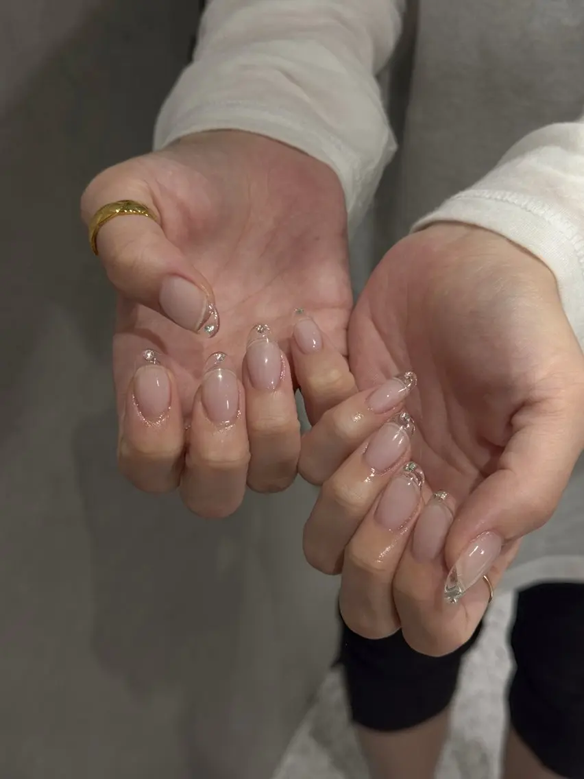 ネイル ストーンネイル ハンドネイル RKM  nail KUMIのネイルデザイン