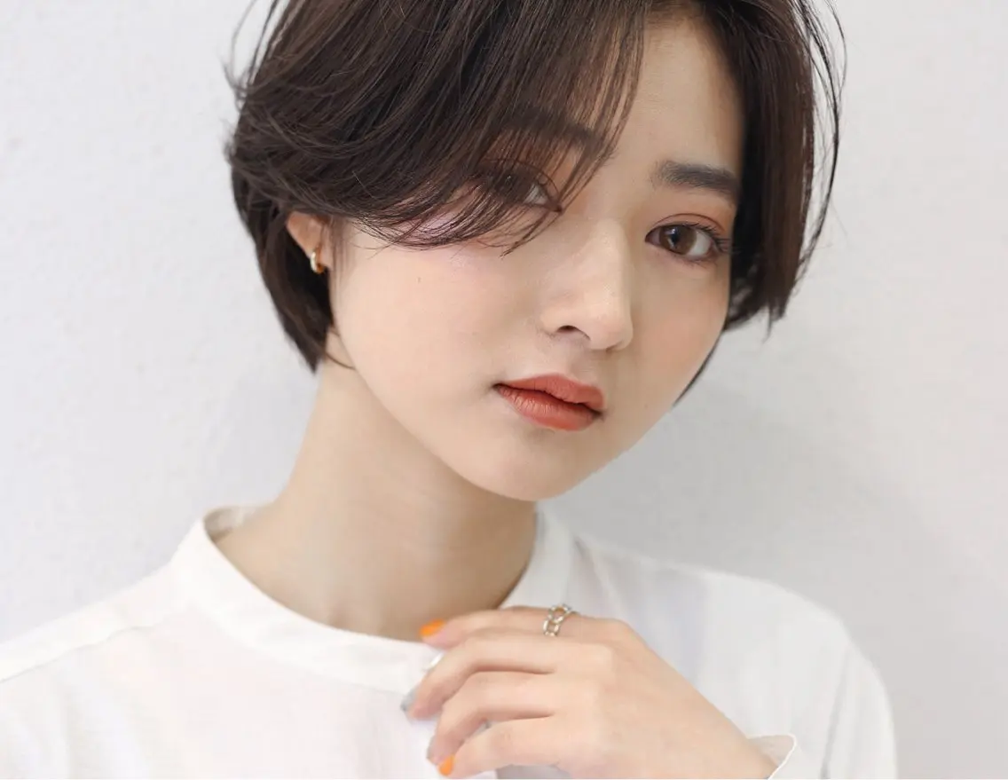 ショートカット+ワンカールパーマ+ケアトリートメント(2センチ以上切れる方)の写真