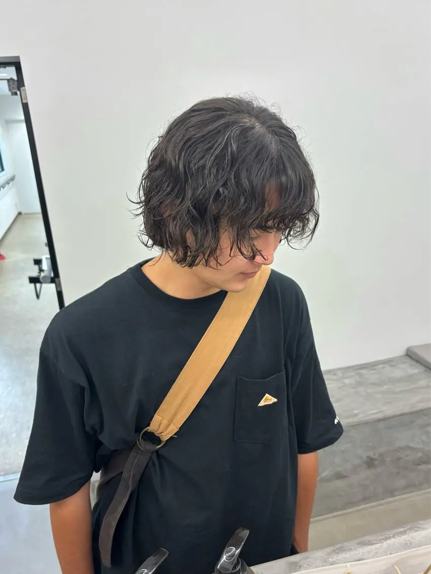 【Men'sカット&お洒落パーマ🧑🏻‍🦱🕹️】の写真