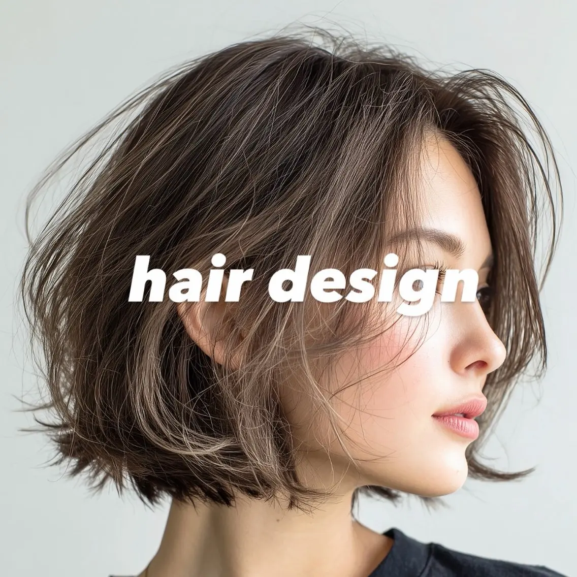 ミディアム カット ヘアカラー トリートメント 銀座/レイヤー ハイライト/MAMIのヘアスタイル