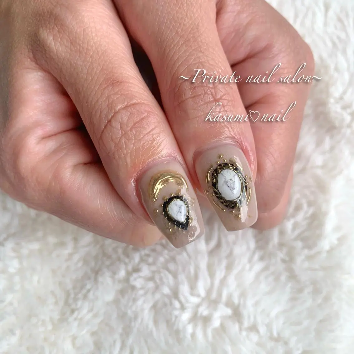 ネイル アートネイル ラメ(グリッター) マグネットネイル ミラーネイル 持ち込み KASUMI♡ Nailのネイルデザイン