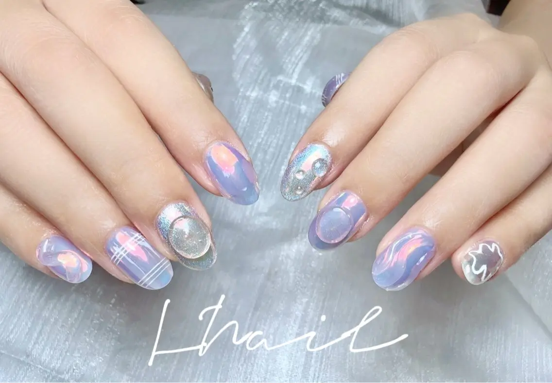 ネイル 持ち込み ハンドネイル ハンドケア L. Nailのネイルデザイン