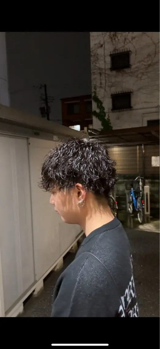 パーマ メンズ メンズパーマ 波巻きパーマ 小芝涼介/レイヤー /メンズパーマ✂️のヘアスタイル