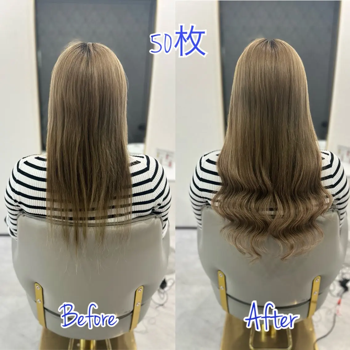 ロング エクステ シールエクステAOI 🫧🩵NEOBOXのヘアスタイル
